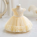 Puffy Tulle Baby Girls Party Dresses for Occasion Kids Dress Newborn Girl Clothes