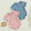 Baby Girl Clothes Summer Baby romper Short Sleeves baby clothing Summer Baby Clothes Boy Jumpsuits Casual Playsuit