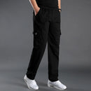 Spring Autumn Men Cargo Pants Men Multi Pocket Casual Trousers Men Solid