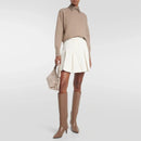 Women Boots Knight Knee High Boots Autumn Winter Leather Pointed Toe High Boots