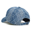 Baseball Cap Denim Dad Hat Adjustable