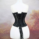 Women Luxury Mesh Corset Bustier Lace Up Boned Bodice Straoless Tube Tops For Wedding Party Costume