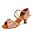 Woman Shoes Shoes for Latin Girls Competition Shoes Sandals New Double Buckle