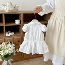 Kids Girls Summer Dress | Preppy Style Princess Dress for Children