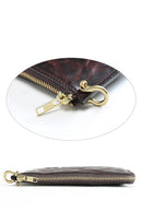 Genuine leather men quality real leather ID multi-card wallet