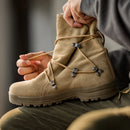 Men's High-top Desert Boots Outdoor Boots Indestructible Shoes Winter Safety Shoes