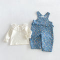 Girls' Lace Overalls Autumn Baby Casual Pants Children's Autumn Pants