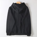 Autumn and Winter American Retro Hooded Thick Hoodies Men's Cardigan Casual