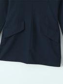 Women Autumn Office Lady Style Long Sleeve Mini Dress Vintage Chic Back Zipper Dresses