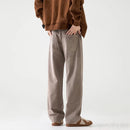 Men Loose Straight Jeans Male Denim Pants