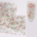 Floral-patterned ironing board cover with size indication, Obroi
