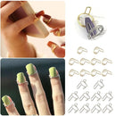 Nail Rings Reusable for French Nails Fingertip Nail Rings Causal Travel Phalanx Ring Girls