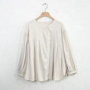 Linen Women T-Shirt Casual Loose Tops Female Blouses and Shirts