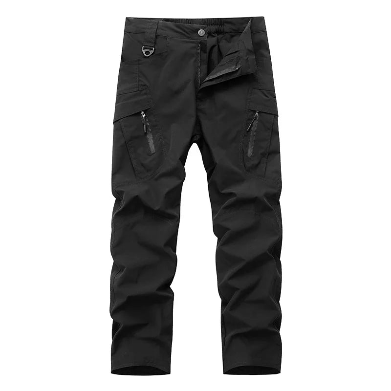 Summer Men Breathable Casual Cargo Pants Men Outdoor Man Pant Trouser
