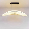 Modern pendant light with a soft glow on a neutral background, Obroi