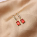 Drop Earrings for Women Elegant Dangle Ear Jewelry Wedding Party Trending Accessories