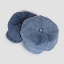 Denim Beret Hat Men Women Autumn Flat Caps Hat