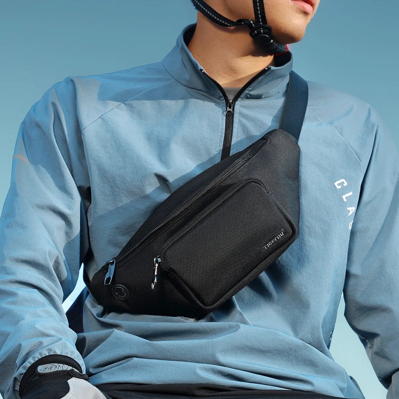 Men Waist Bags Crossbody Bag Fashion Male Sling Bag Casual Chest Bags Handbag