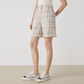 Summer High-Quality Women's Pure Linen Shorts Comfortable Breathable Casual Clothing for Ladies