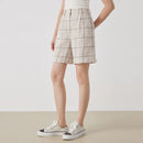 Summer High-Quality Women's Pure Linen Shorts Comfortable Breathable Casual Clothing for Ladies