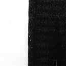 Women's Floral Embroidered Velvet Pants Bohemian Zipper High Waist Straight-Leg Trousers