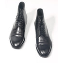 Men Ankle Boots Luxury Handmade Autumn Winter Genuine Leather Round Toe Lace Up Male Shoes
