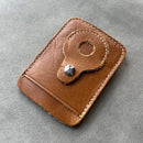Genuine Leather Money Clip Wallet Card Holder Metal Men Slim Bills Cash Clips Clamp