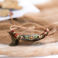 Handmade Ceramic Beads Charm Gift Women's Bracelet Jewelry