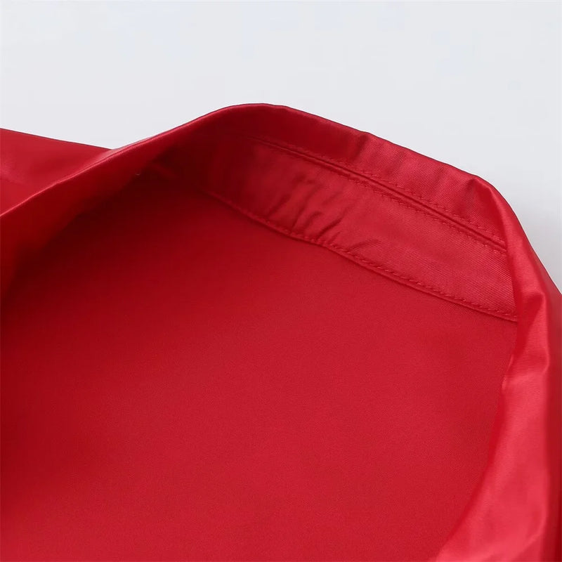 Spring Summer Women  niche bow texture shirt