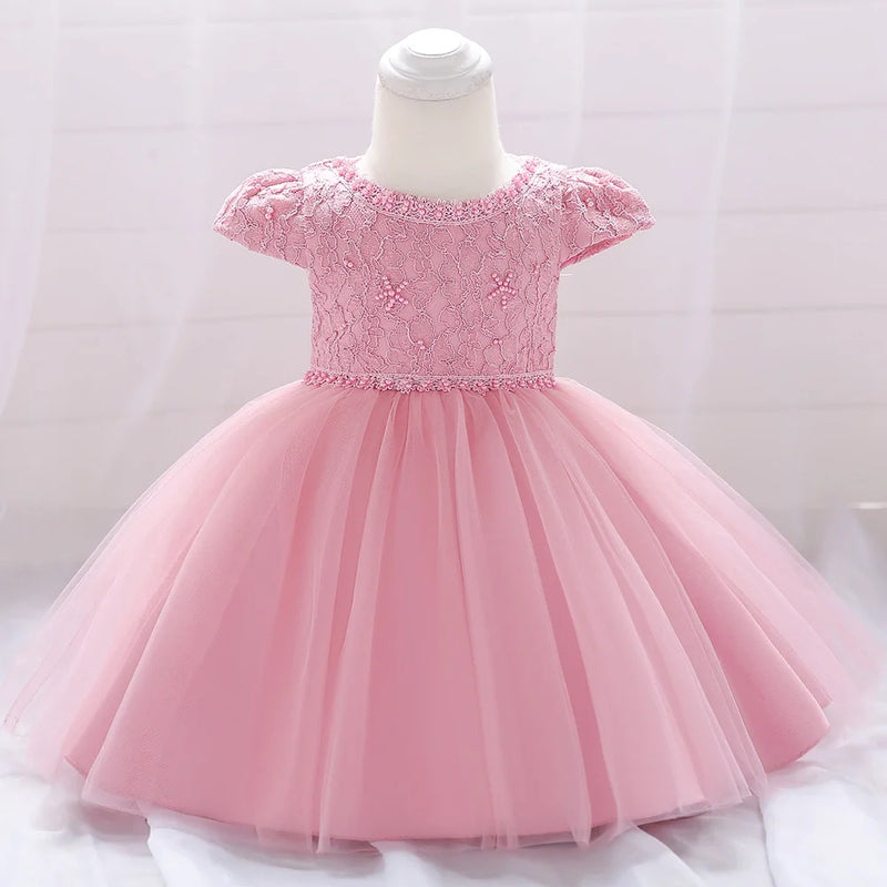 Toddler Baby Girl Dress Christening Birthday Dress For Girl Baby Clothes Child Princess Dresses