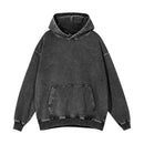 Hoodies Oversized Hoodie Pocket Long Sleeve Retro Loose Sweatshirt Men