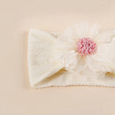 Baby Socks Headband Set Lace Flower Jacquard Anti-Slip Cotton 0-12 Months Newborn Gift Set Infant Girl Accessories