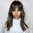Natural Highlight 24 inch Long Wave 5x5 Silk Base Jewish Human Hair Lace European Hair