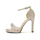 Summer sandals Women High heels Party Sandals Bridal wedding shoes