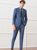 Summer Men's Suits Blazer Single Breasted Stand Lapel Chic Outfits