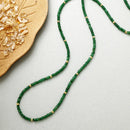 Layer Necklace Dainty Gem Stones Jewelry for Women Long Multi Way Versatile