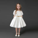 Summer Elegant Dress For Girl Ceremony Weddings White Evening Dresses Birthday Party Prom Bridesmaids Ball Gown