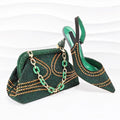 Rhinestone Woman Sandals Shoes And Bags Set Party Shoes And Bag Set For Wedding Dress