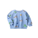 Autumn Winter Children's Sweatshirts Animals Boys Hooded Shirts Kids Clothes Tops