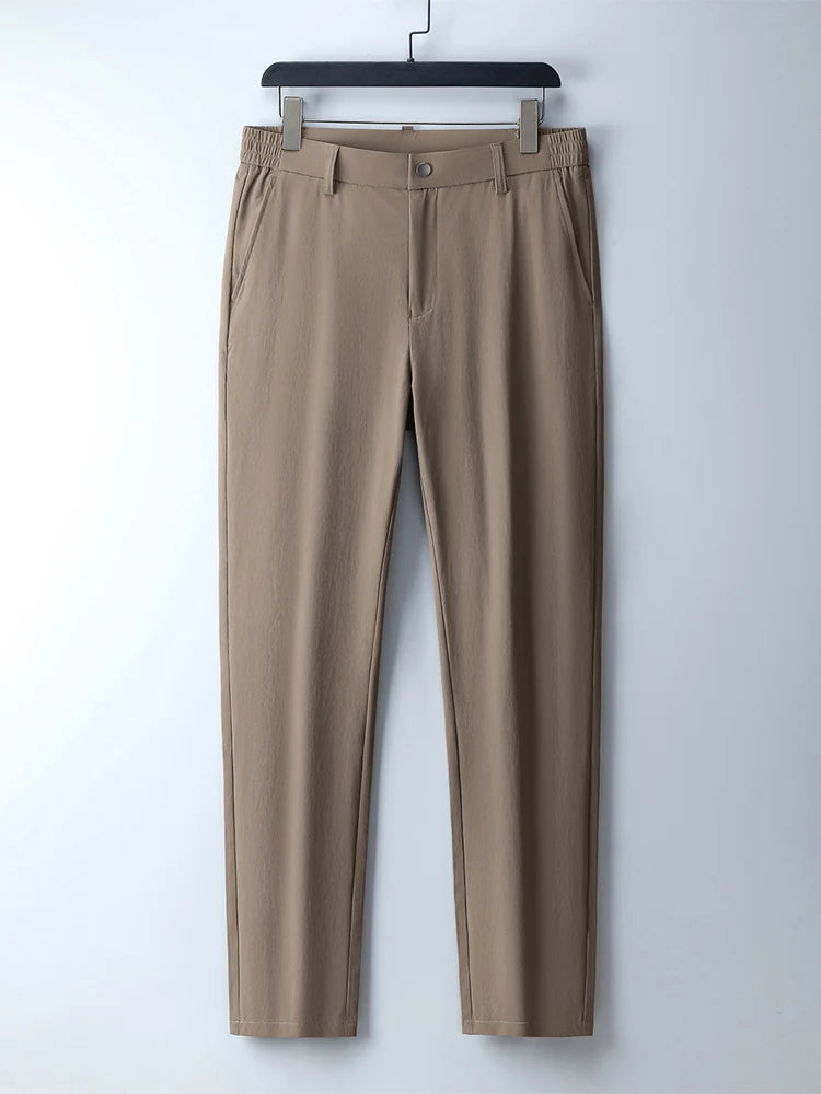 Men Casual Pants Nylon Stretched Golf Pants Outdoor Trousers