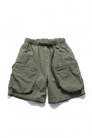 Retro Men Loose Straight Leg Clean Large Casual Five-Quarter Length Pants