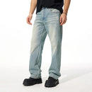 spring and summer clanfit Straight leg denim trousers Turkish Blue Classic denim baggy everything