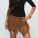 Women Summer Lace Mini Skirt Casual Lace Floral Short Skirt