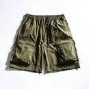 Summer Men's Safari Casual Shorts Cargo Shorts Men