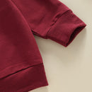 Toddler Baby Boys Spring Fall Clothing Outfit Long Sleeve Sweatshirt Tops and Casual Striped Drawstring Sweatpants Set