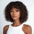 Curl Pixie Cut Wigs Curly Hair Wigs Sleek Short Hair Wigs For Women