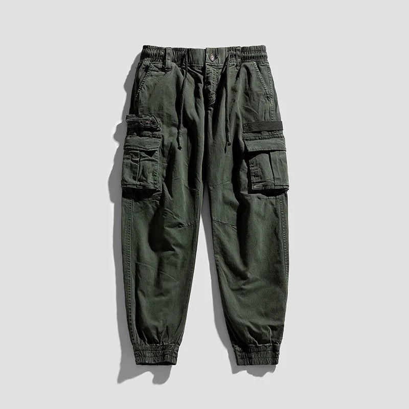 Cargo Pants Men Casual Vintage Male Trousers Sweatpants Streetwear Tactical Black Pants