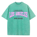 Womans T-Shirts Loose Tees Los Angeles Short Sleeve Summer Street Female Clothes