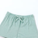 Summer Baby Girls Cotton Top Tees Shorts House Wear Clothes Sets Toddler Kids Mini T-Shirts Sleeper Suit Home Clothes