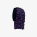 Mink Fur Women Winter Hat Knitted Hooded Caps Outdoor Warm One-Piece Neck Collar Beanies Cap